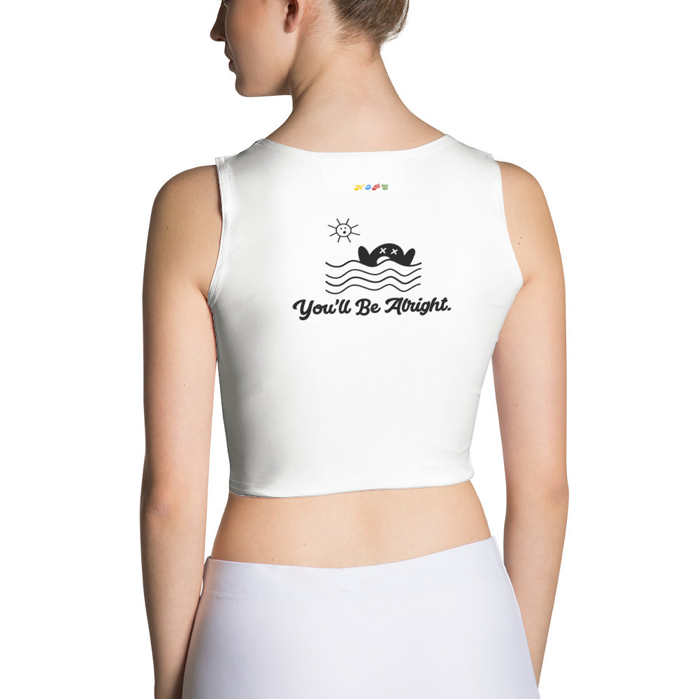 Nope Chill Body-hugging Crop Top